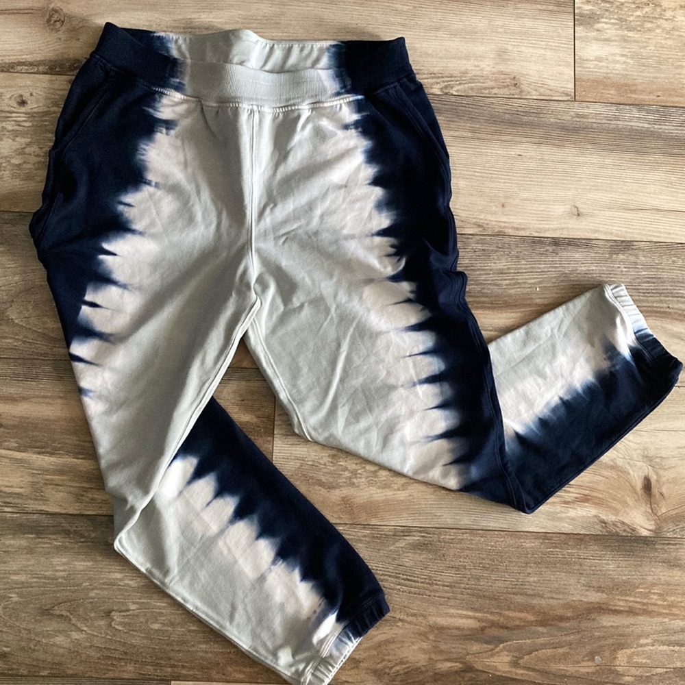 Lululemon Women’s Jogger Sweats Blue & Gray Tie-Dye Size 10